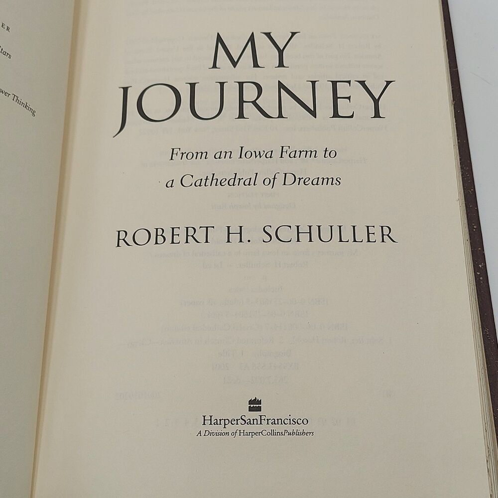 My Journey Robert H. Schuller 2001 Bonded Leather - Picture 11 of 15